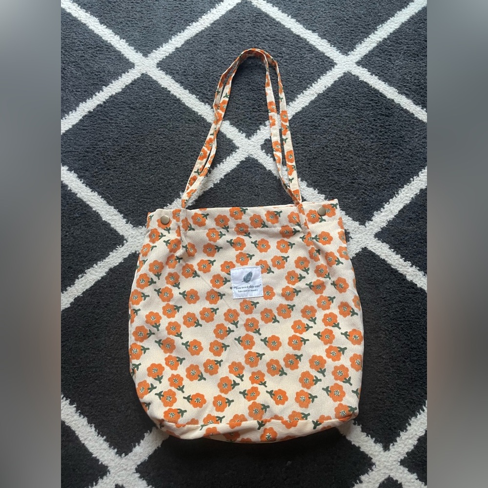 Floral Tote Bag